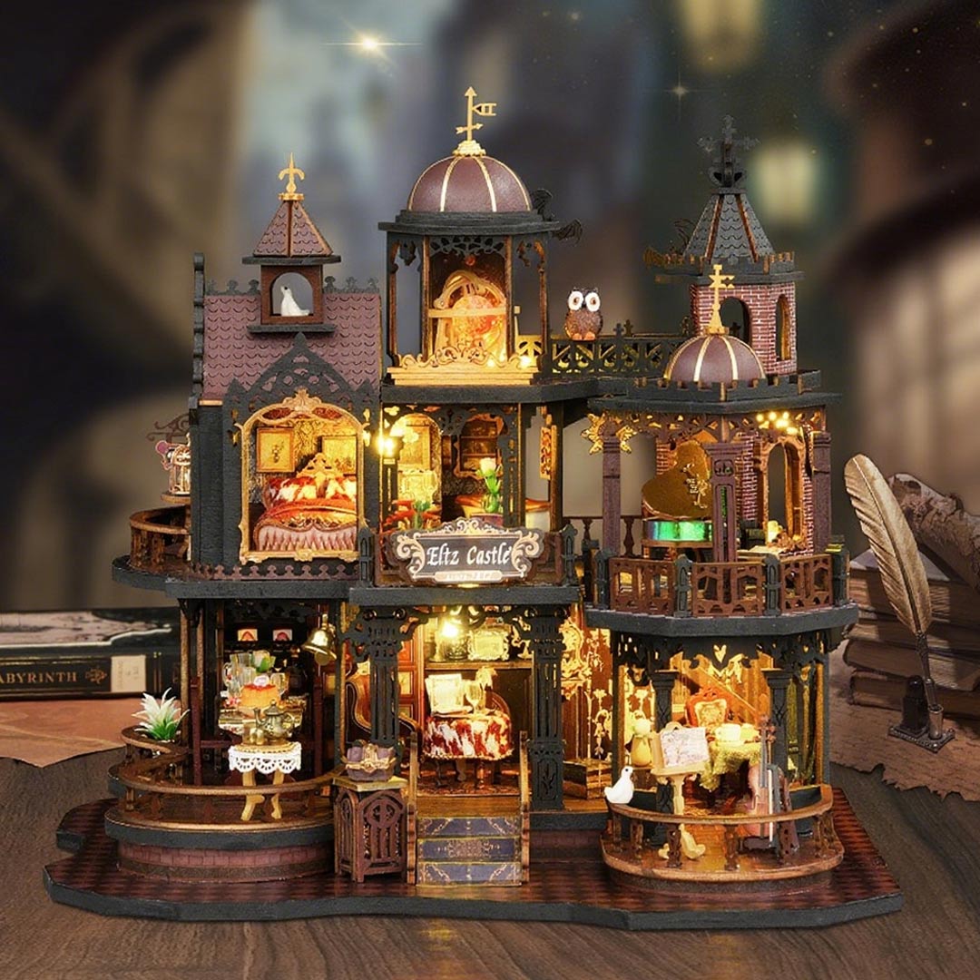 Edinburgh Castle DIY Miniature Kit - NookFan