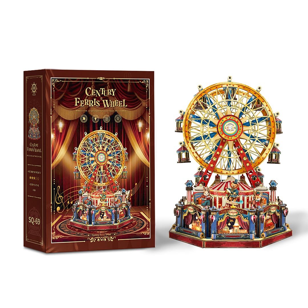 Century Ferris Wheel - 3D Puzzle - NookFan
