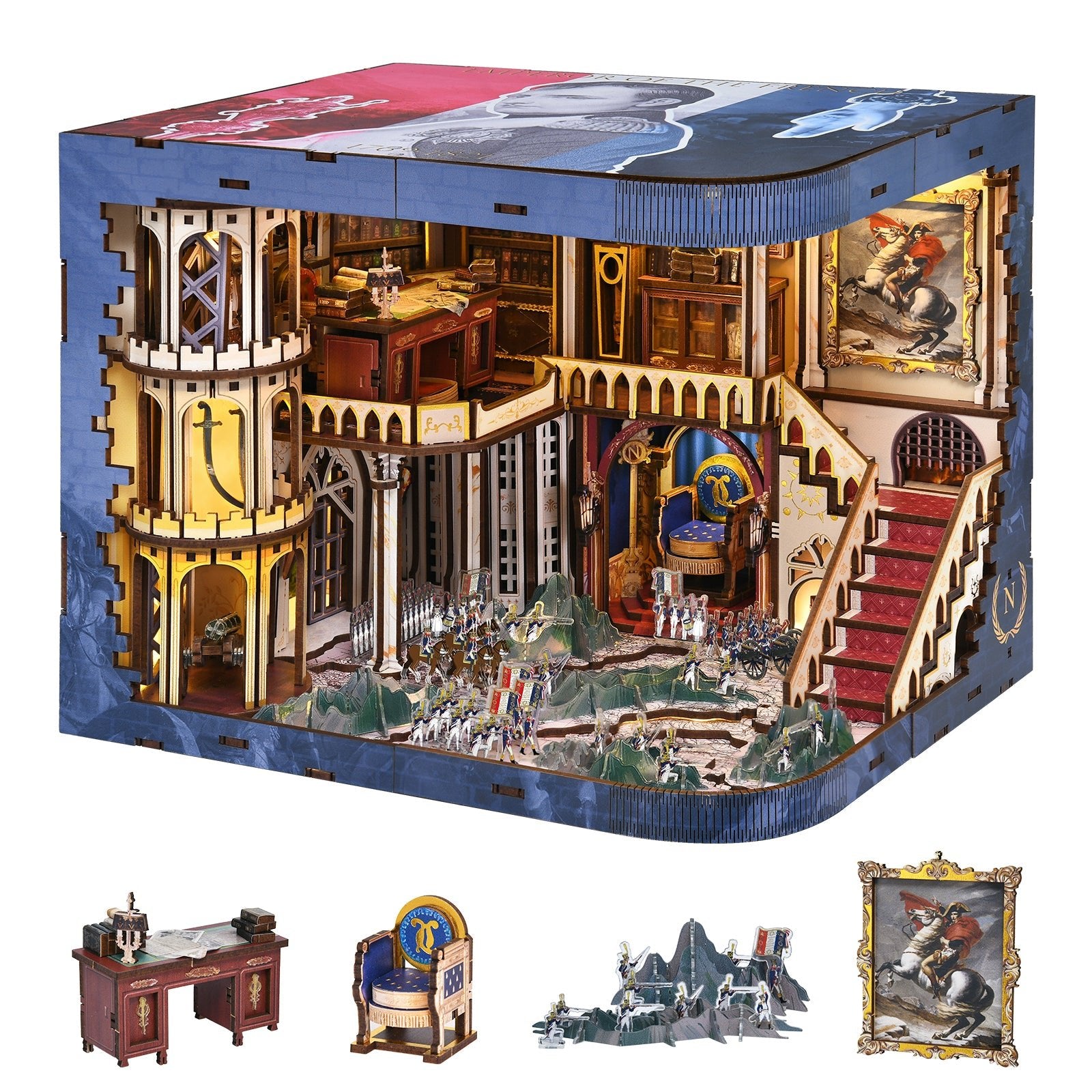 Napoleon Max - DIY Book Nook Kit - NookFan