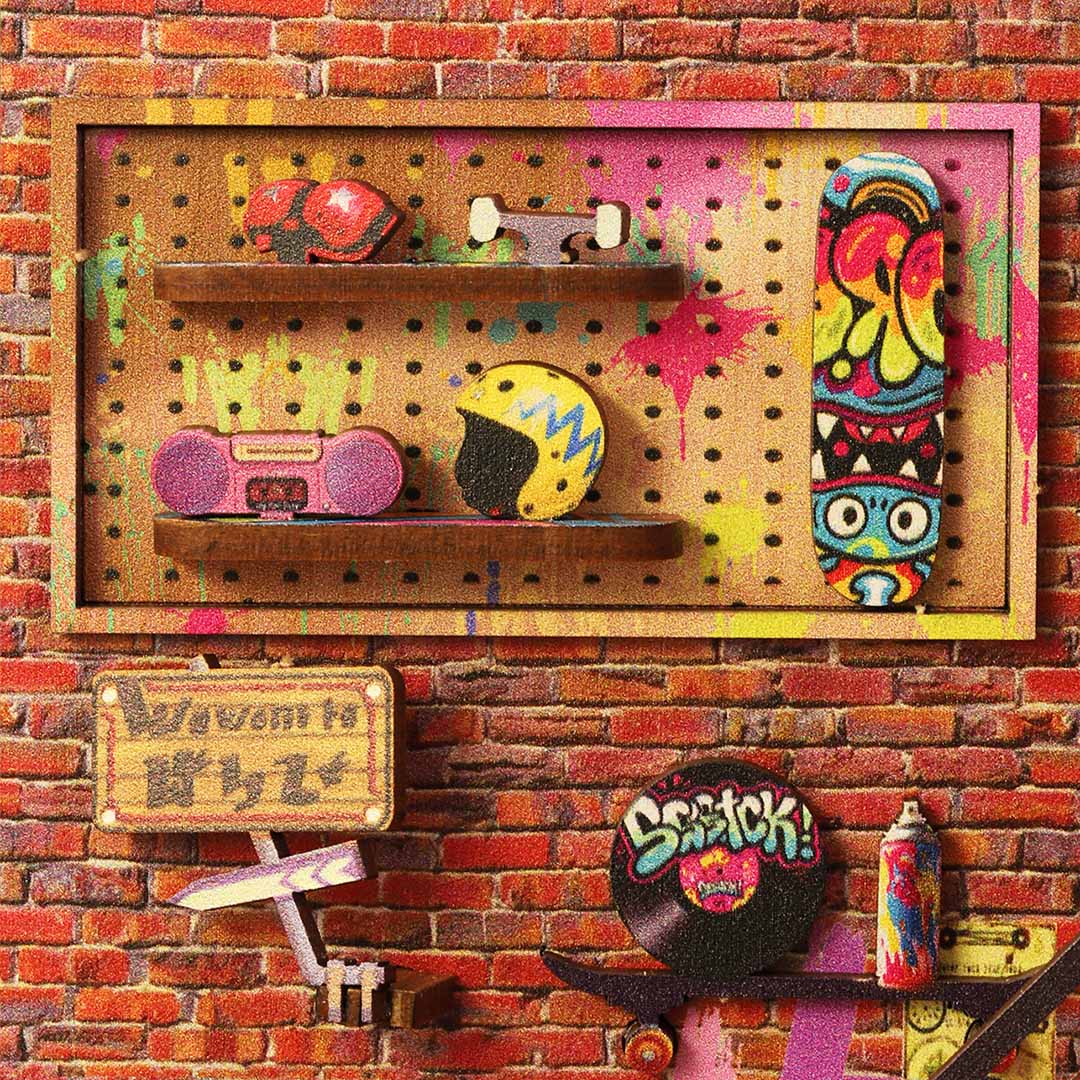 Street Culture - Book Nook Kit - NookFan