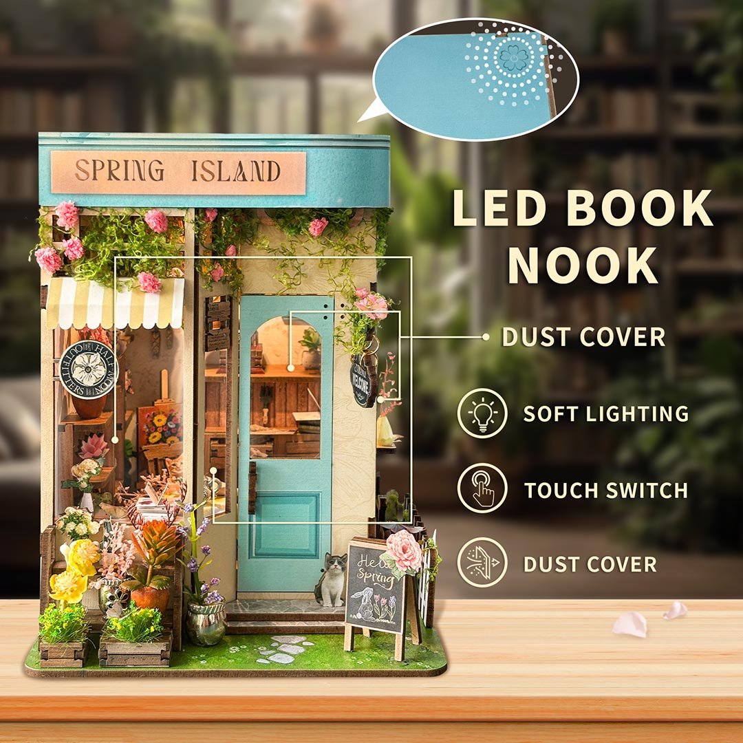 Spring Island Dollhouse - NookFan