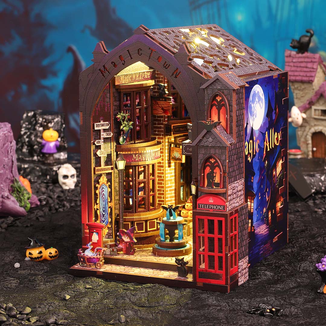 Magic Alley - DIY Book Nook Kit - NookFan