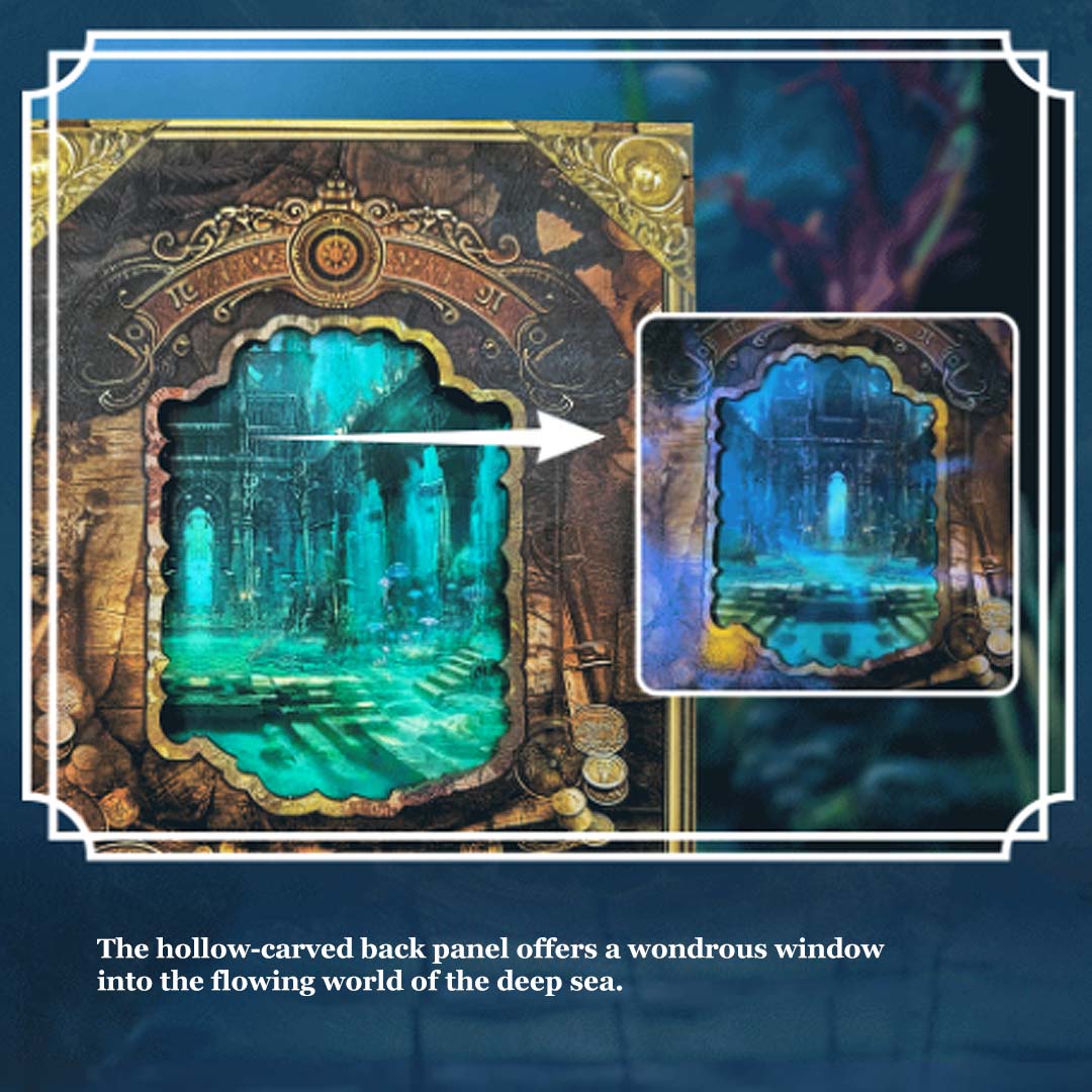 Atlantis Deep Sea DIY Book Nook - NookFan