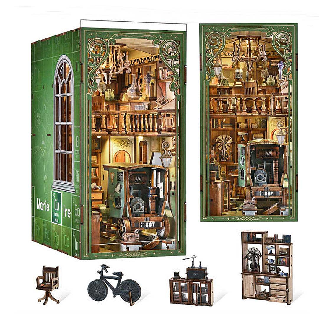 The Radium Lady - DIY Book Nook Kit - NookFan