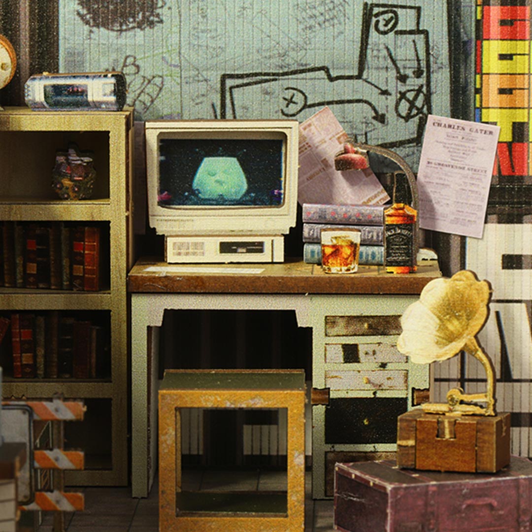 Tactical Command Military Base - DIY Book Nook Kit - NookFan