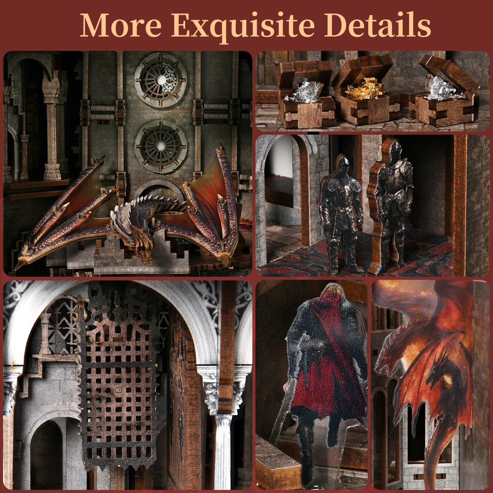 Ember Castle Max - DIY Book Nook Kit - NookFan