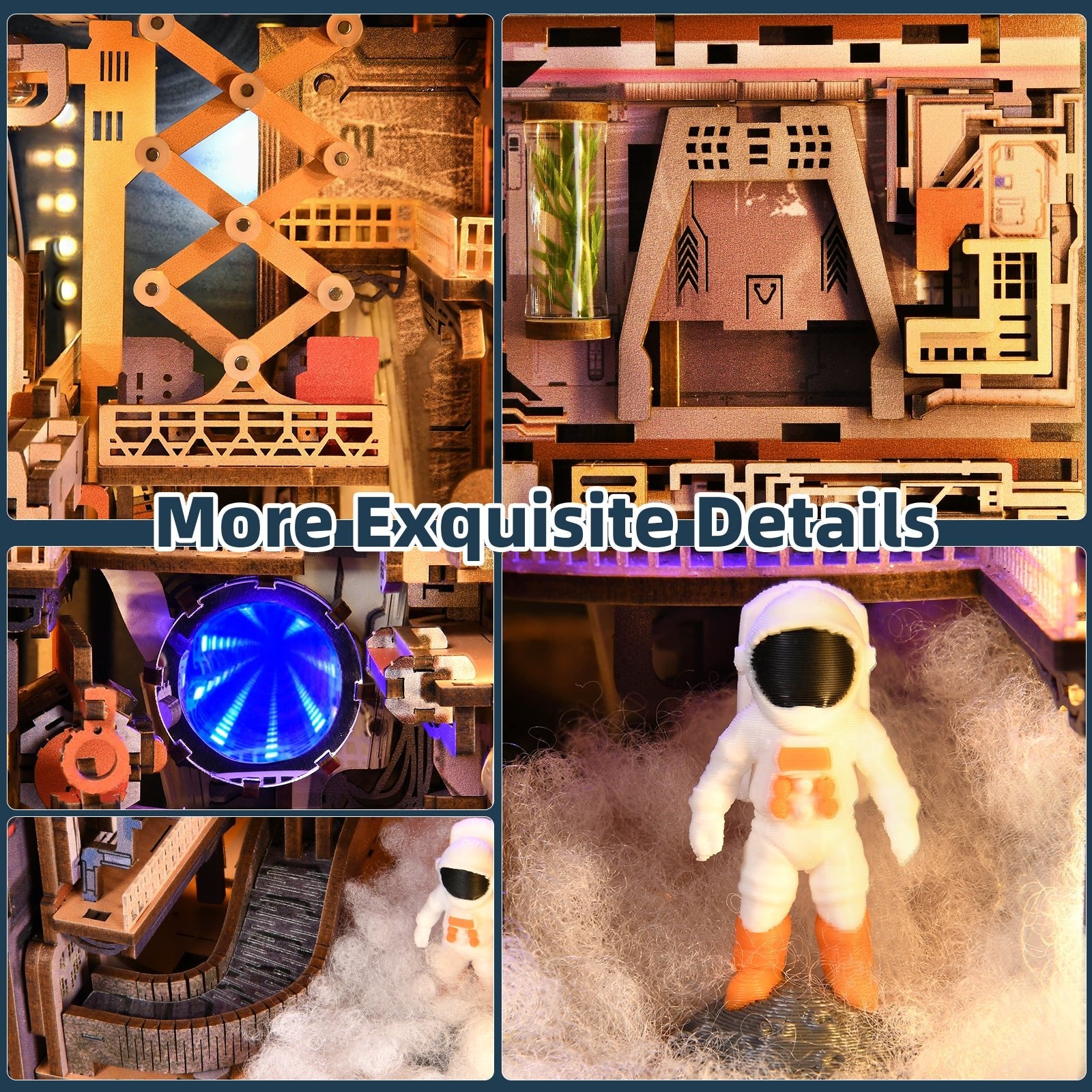Aerospace Foundry - DIY Book Nook Kit - NookFan