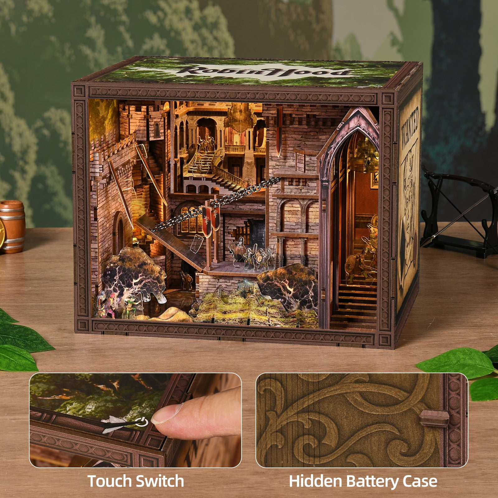 Robinhood - DIY Book Nook Kit - NookFan