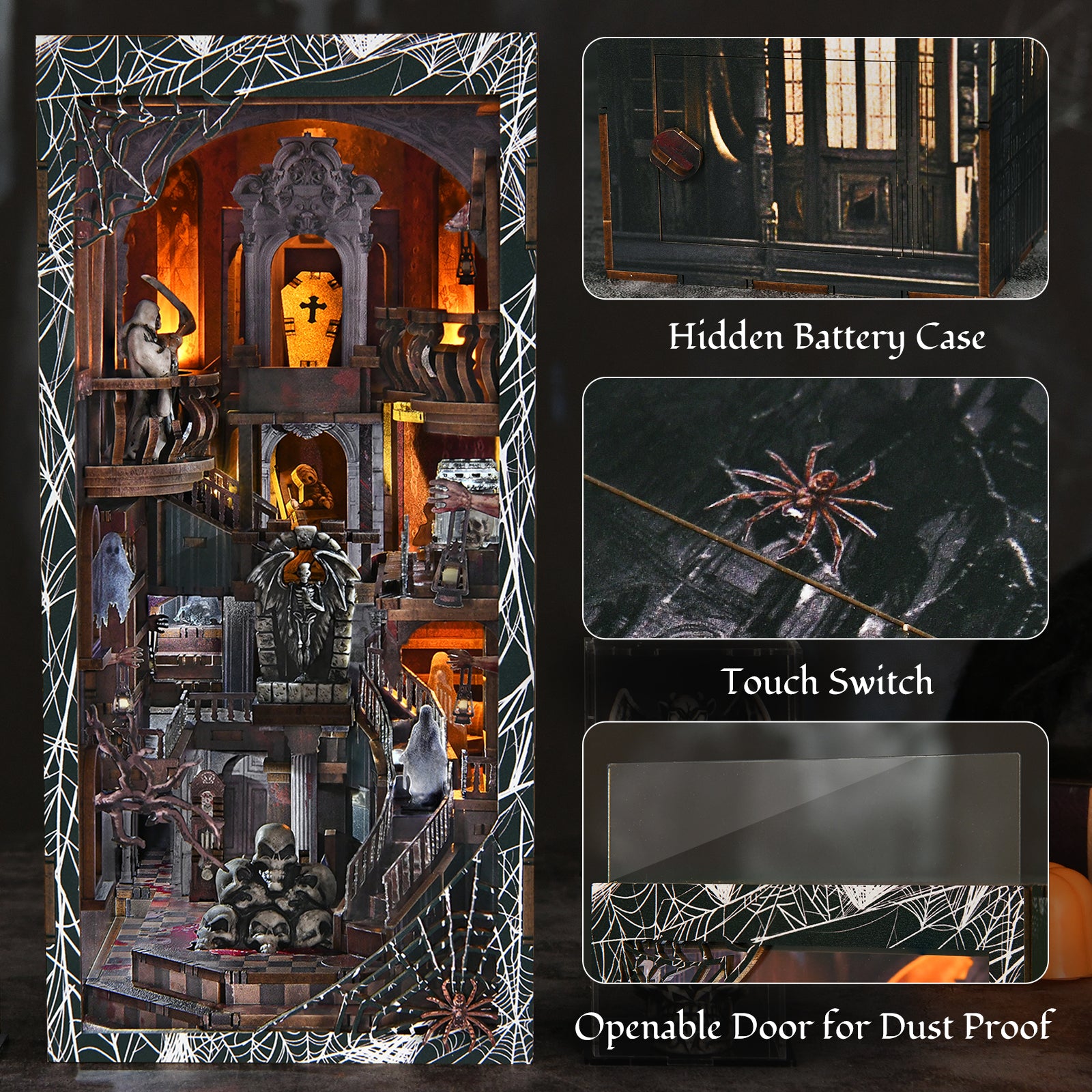 Haunting Relics - DIY Book Nook Kit - NookFan