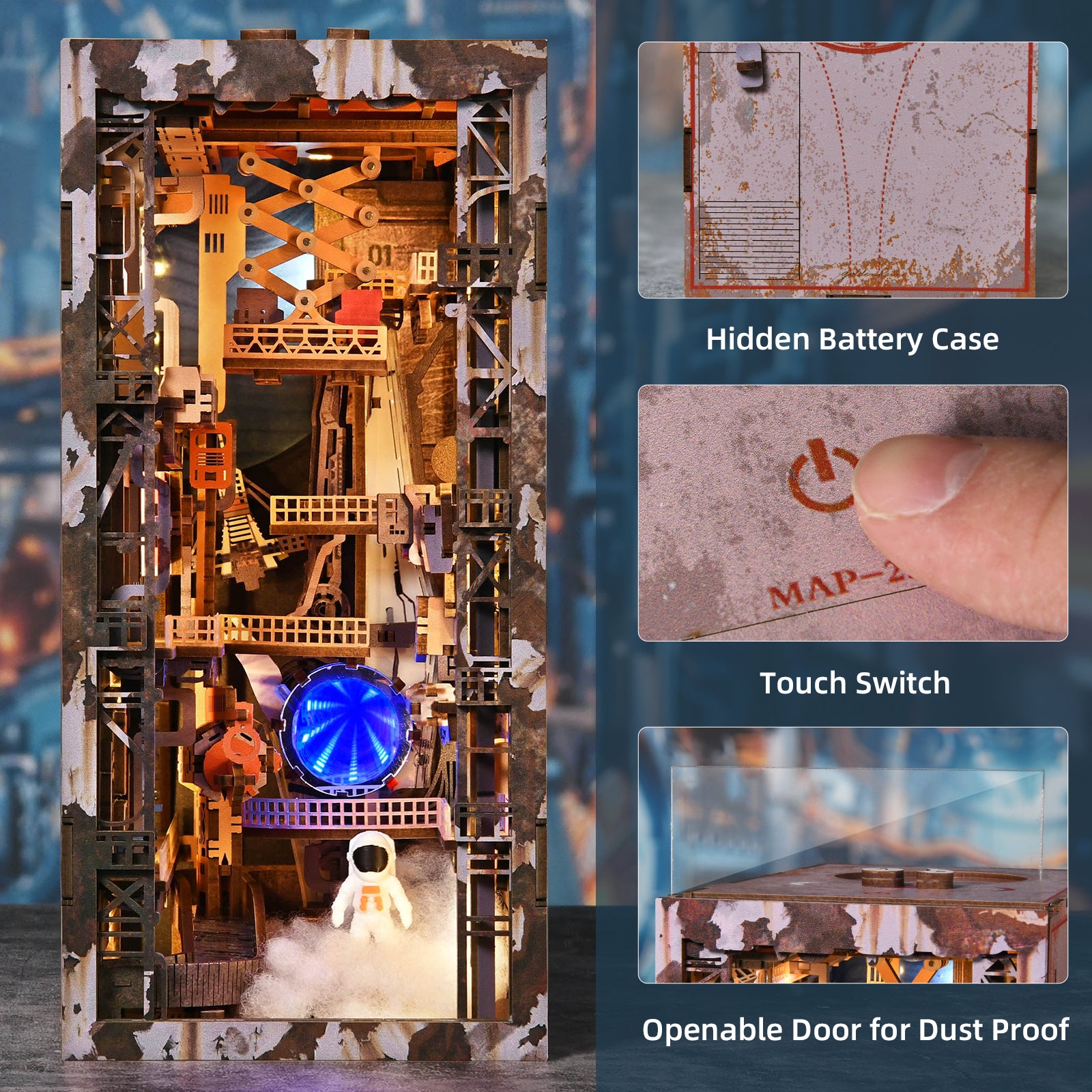 Aerospace Foundry - DIY Book Nook Kit - NookFan