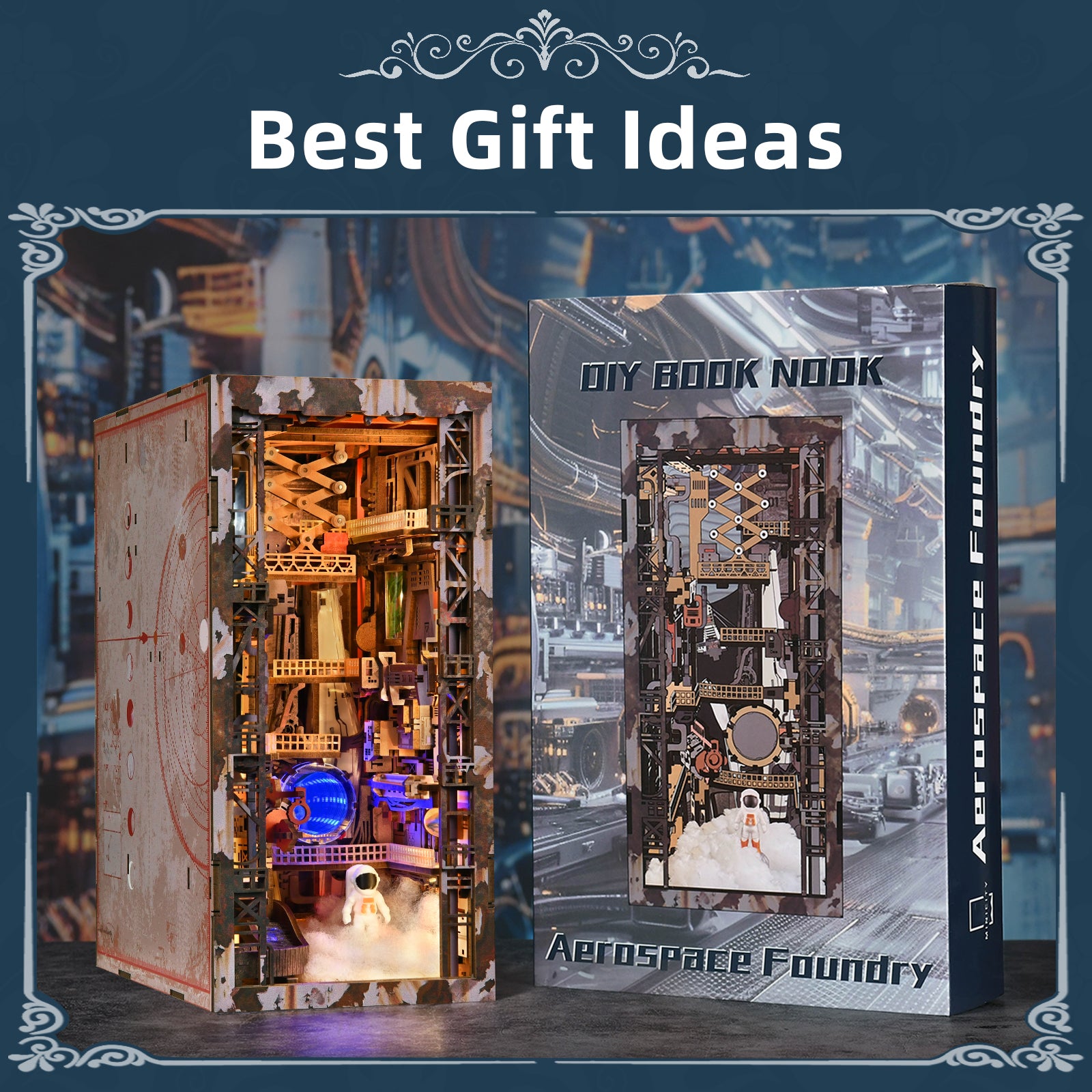 Aerospace Foundry - DIY Book Nook Kit - NookFan