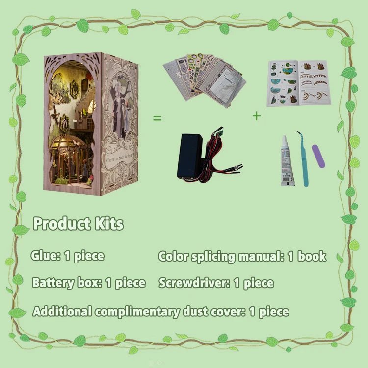 Dorothy's Journey - DIY Book Nook Kit - NookFan
