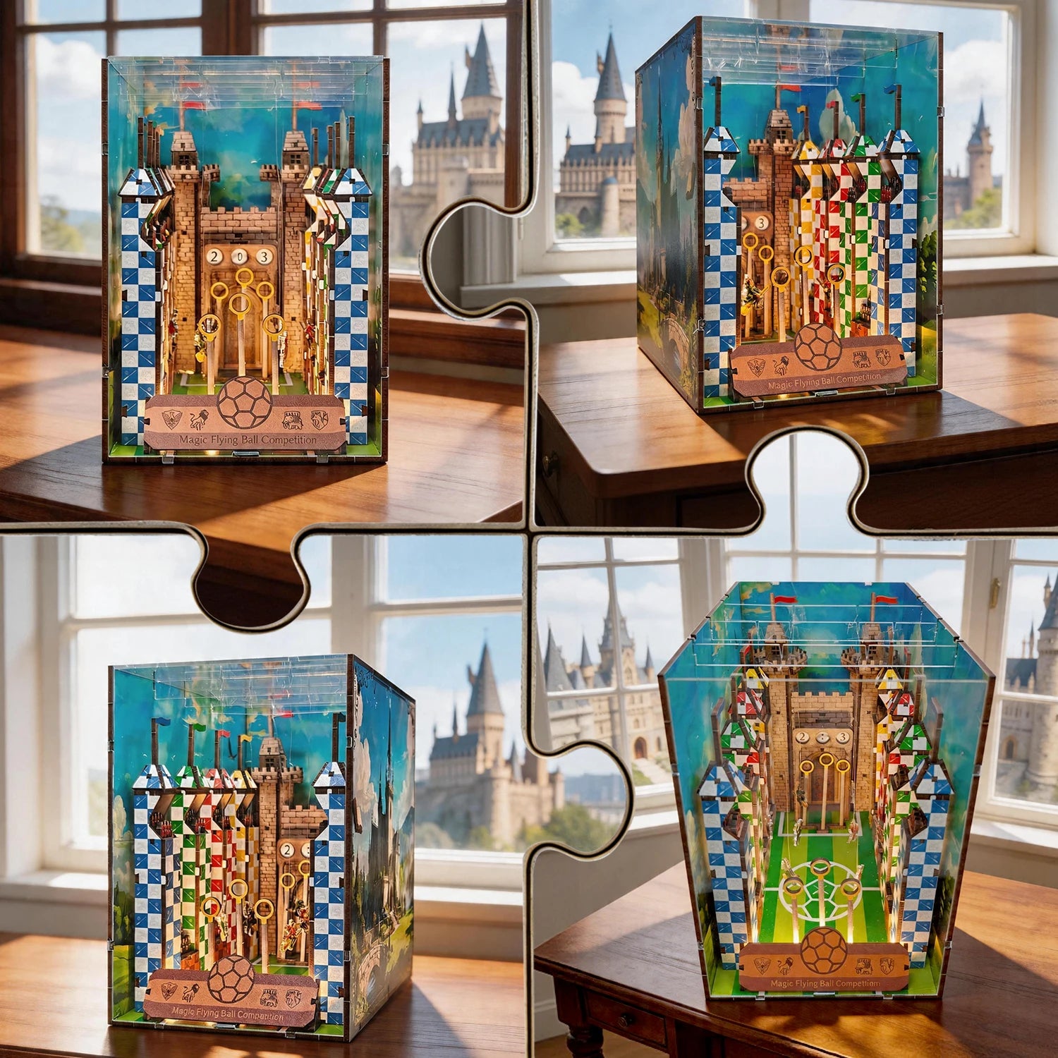 Magical Quidditch Mini Book Nook Kit - NookFan