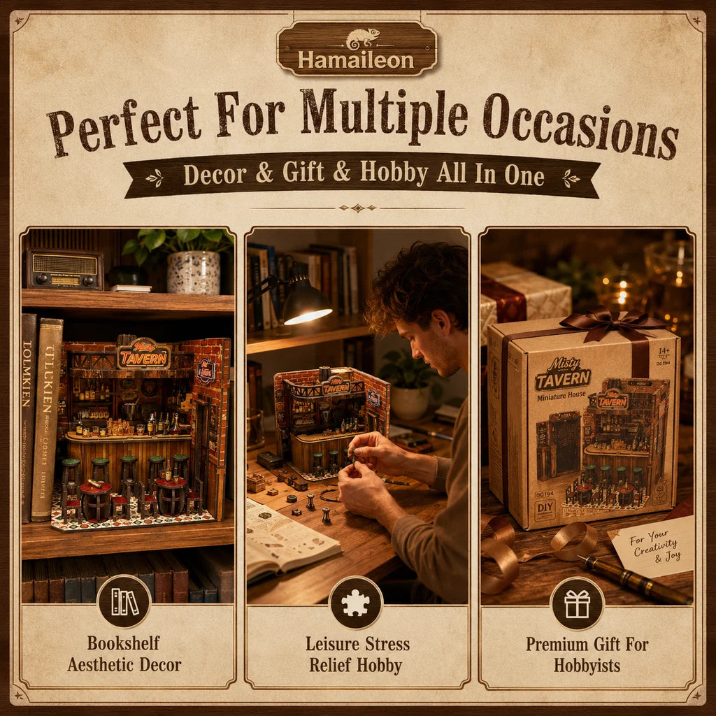Misty Tavern DIY Book Nook Kit