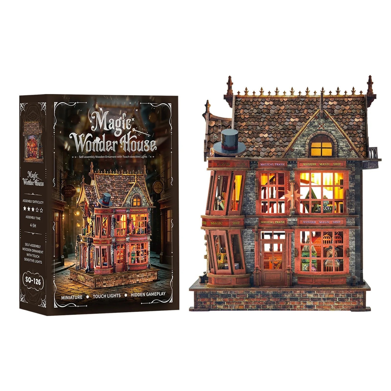 Magic Wonder House - DIY Book Nook Nit - NookFan