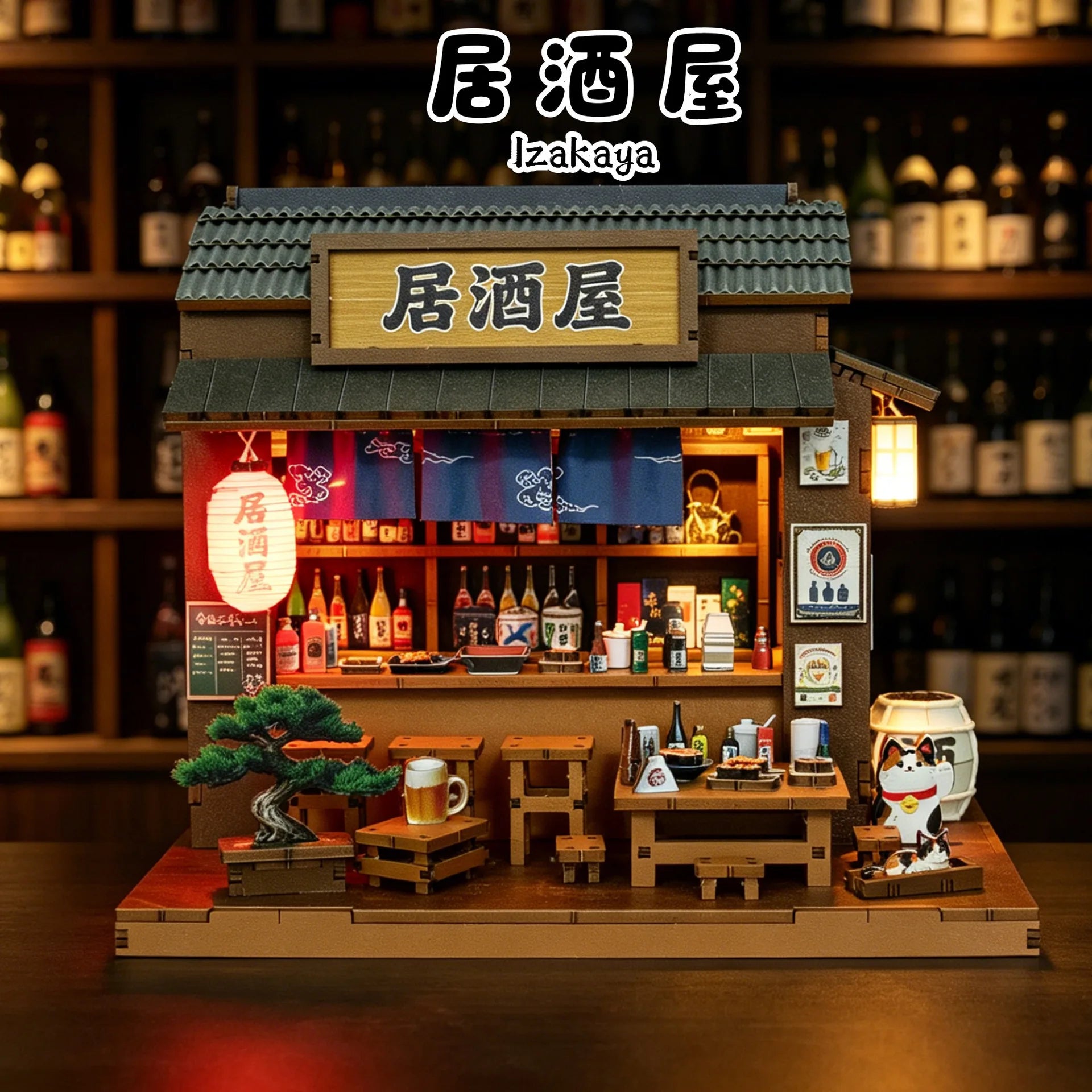 Japan Izakaya - DIY Miniature House Kit - NookFan