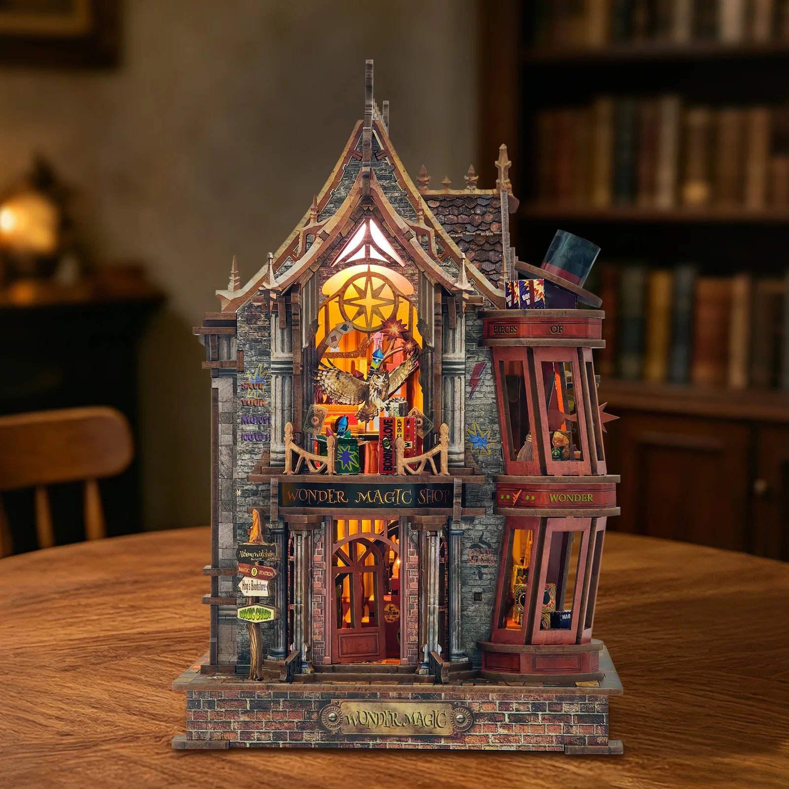 Magic Wonder House - DIY Book Nook Nit - NookFan