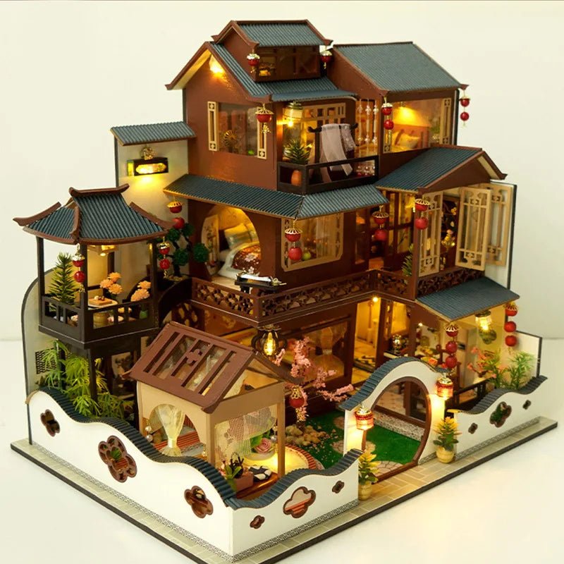 Antique Architecture House - DIY Miniature House - NookFan