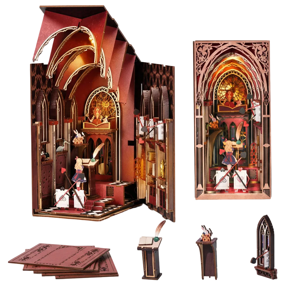 Alice's Evidence DIY Book Nook Kit - NookFan