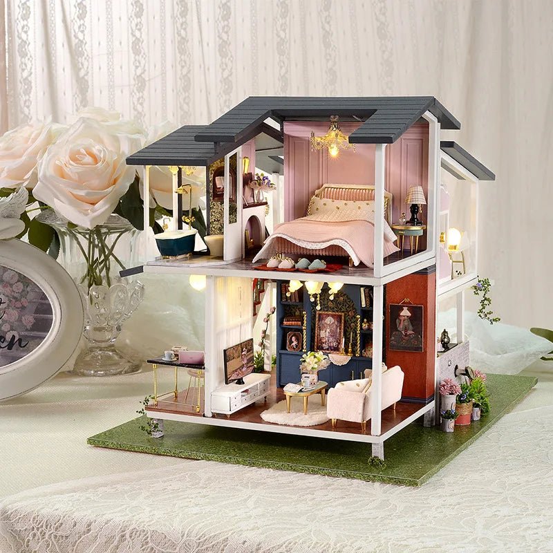 Monet's Garden- DIY Wooden Miniature House - NookFan
