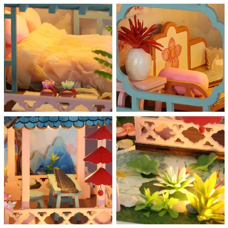 Antique Taohuawu -DIY Miniature House Kit - NookFan