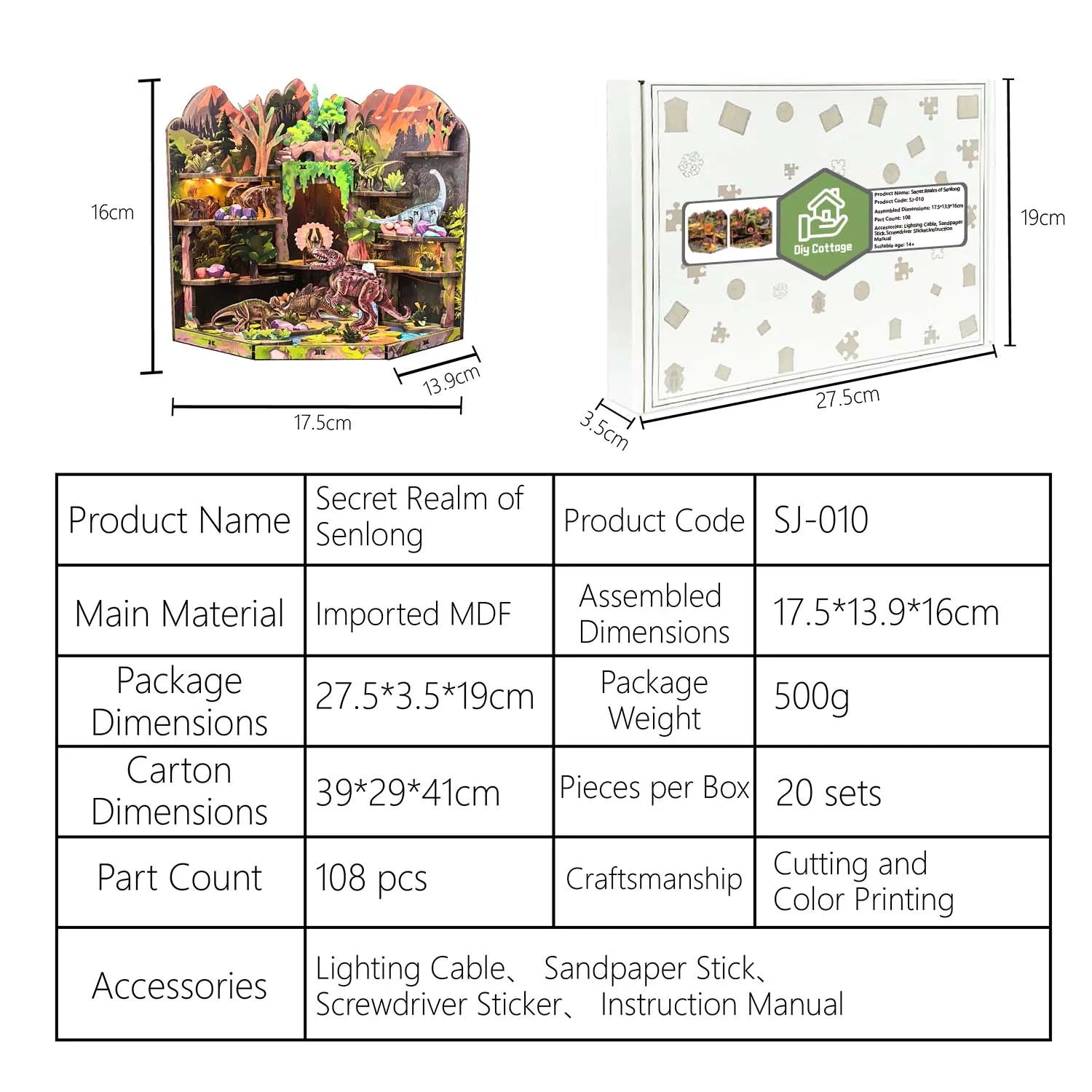 Secret Realm of Shenlong Miniature House Kit