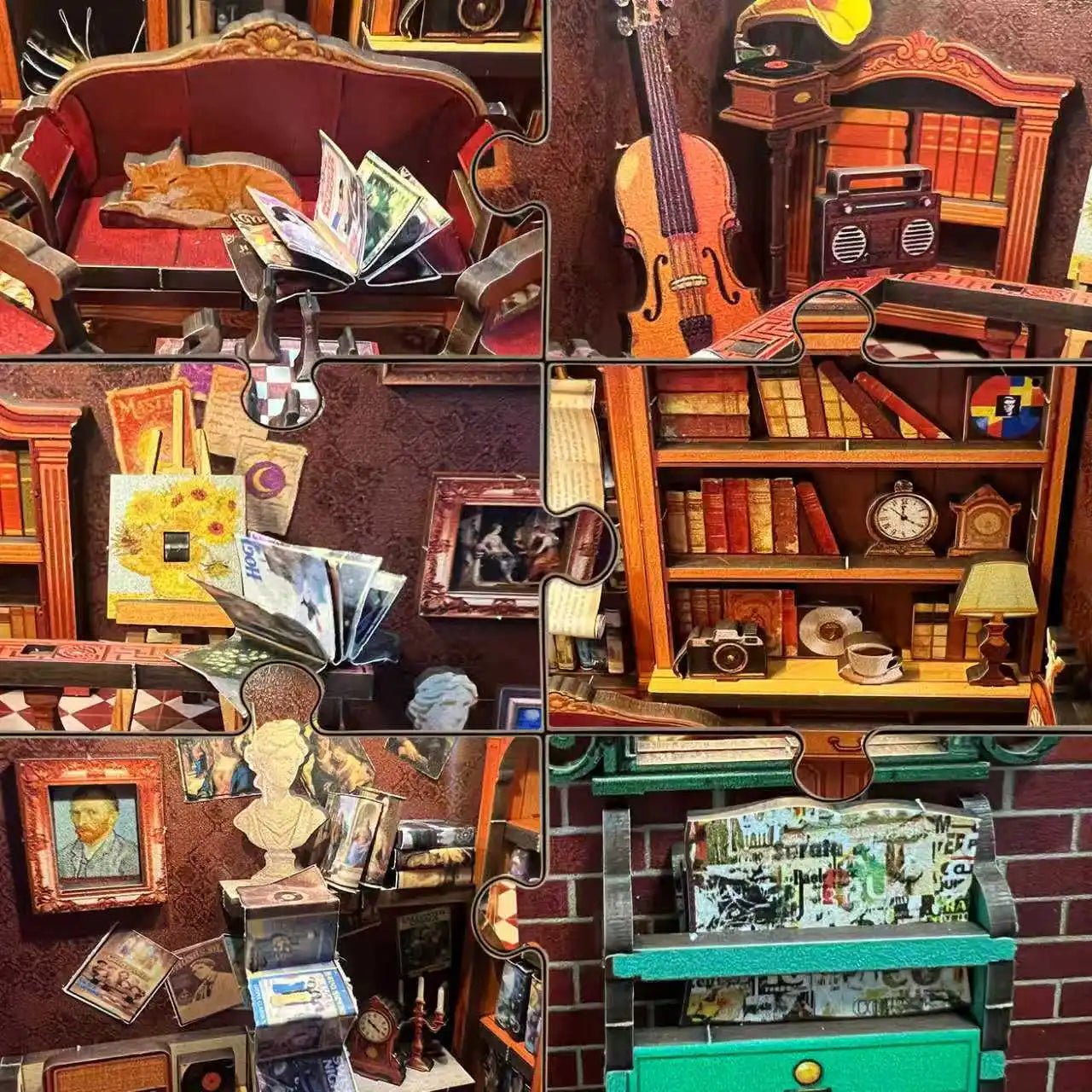 Time Bookstore - Mini Booknook Kit - NookFan