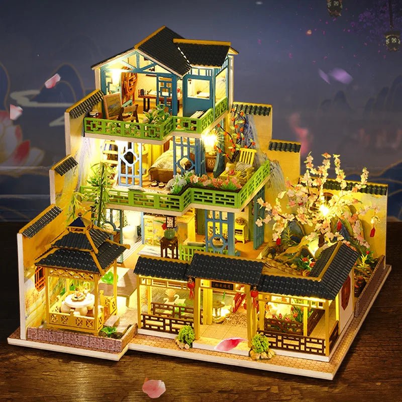 Fuchun Mountain Villa - DIY Miniature House Kit - NookFan