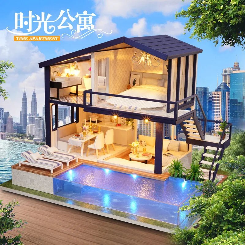 Dream Villa - Dollhouse Kit - NookFan