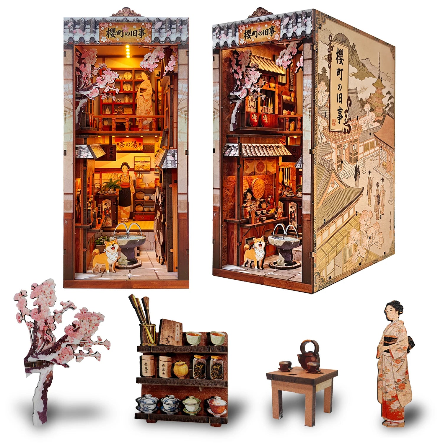 Taste of Sakura-Machi Book Nook Kit