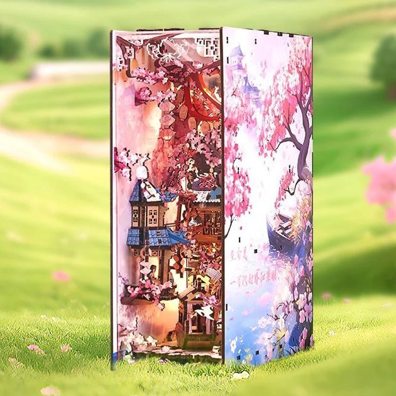 Sakura Spring Book Nook Kit - NookFan