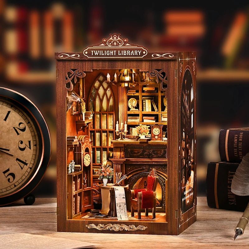 TWILIGHT LIBRARY - DIY Book Nook Kit - NookFan