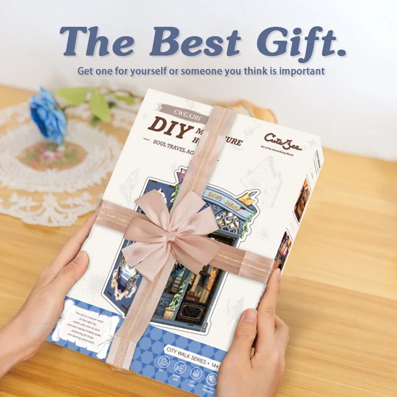 Soul Travel Agency - DIY Book Nook Kit - TryNooki