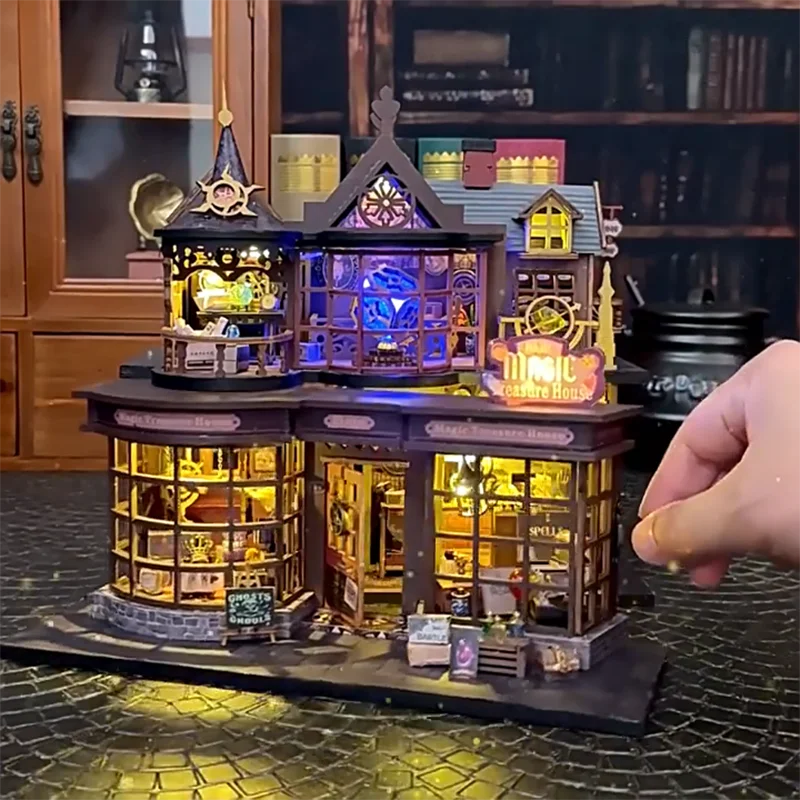 Magic Treasure House - DIY Miniature World Kit - NookFan