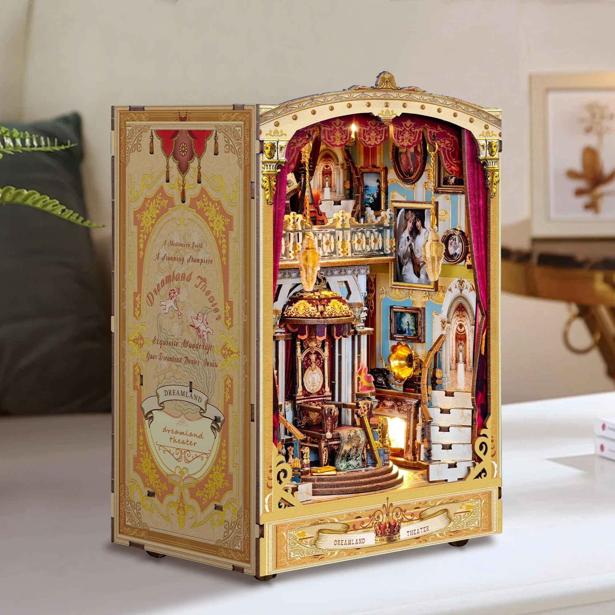 Dreamland Theater Book Nook Kit - NookFan