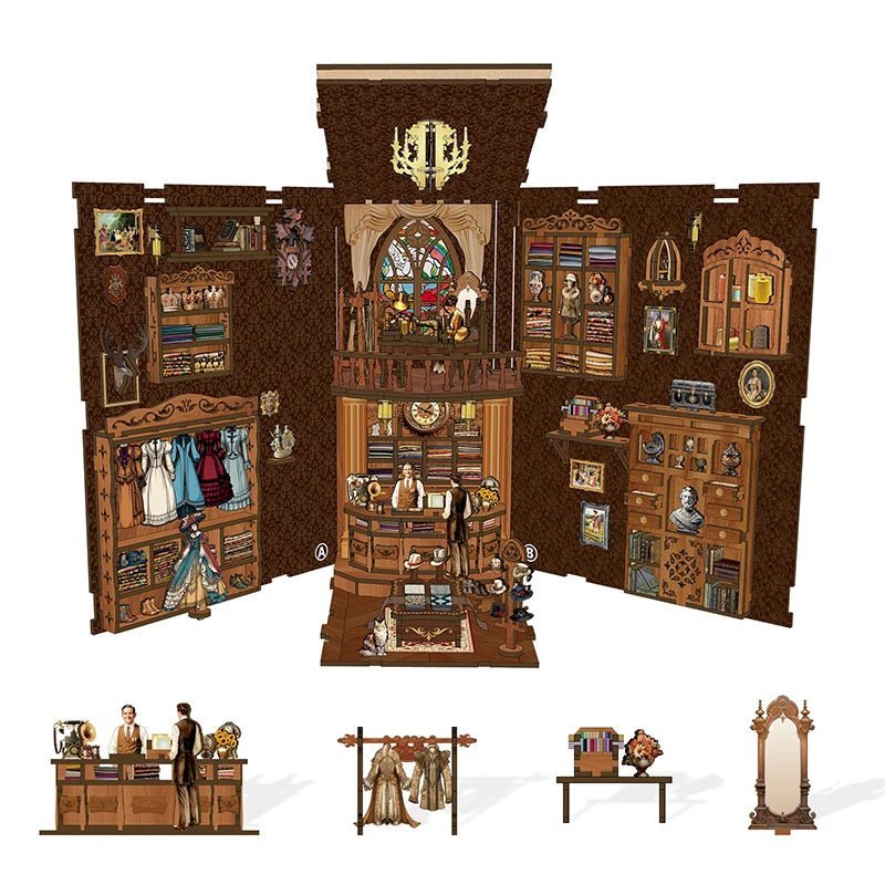 Royal Tailor DIY Book Nook Kit - NookFan