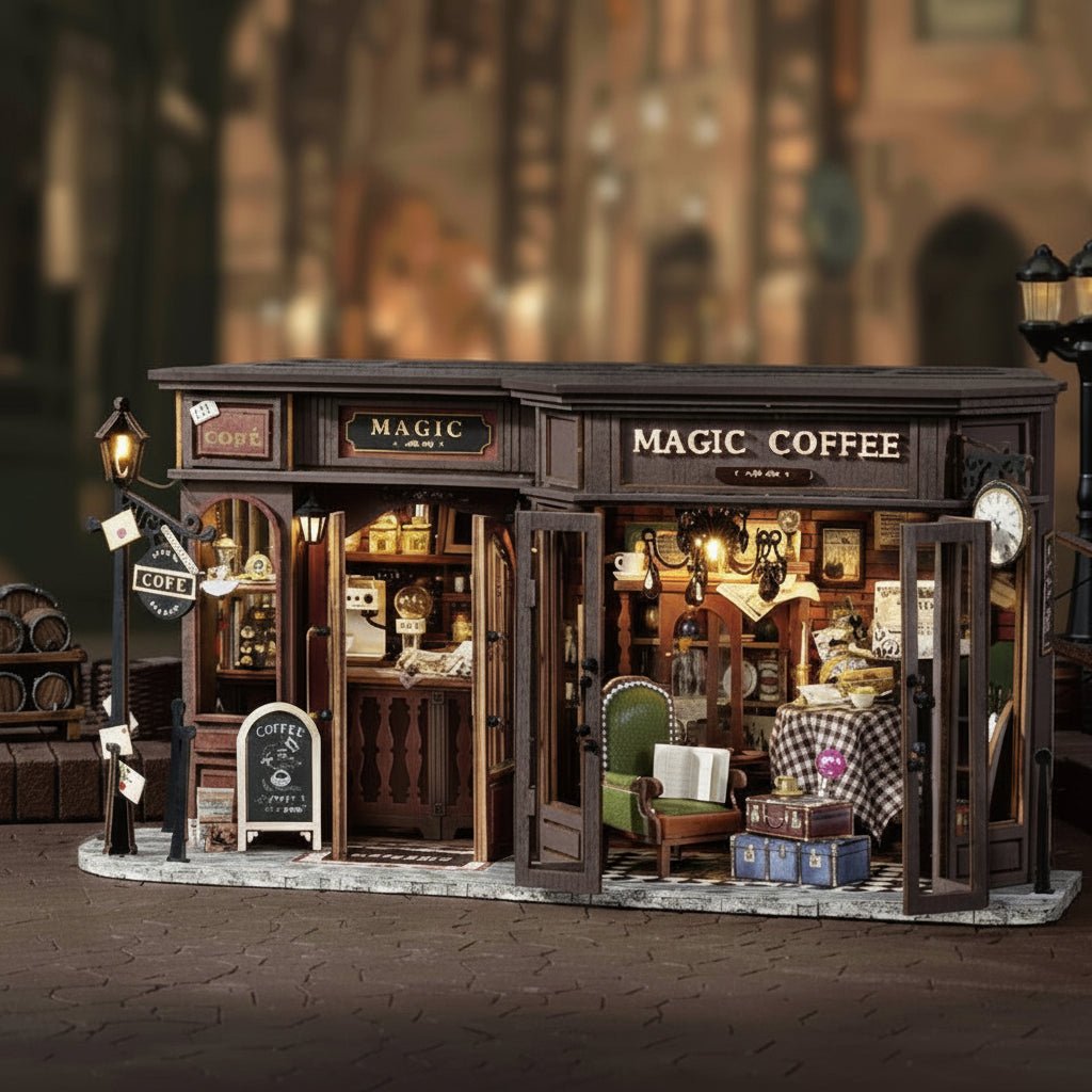 Magic coffee - DIY Miniature World Kit - NookFan