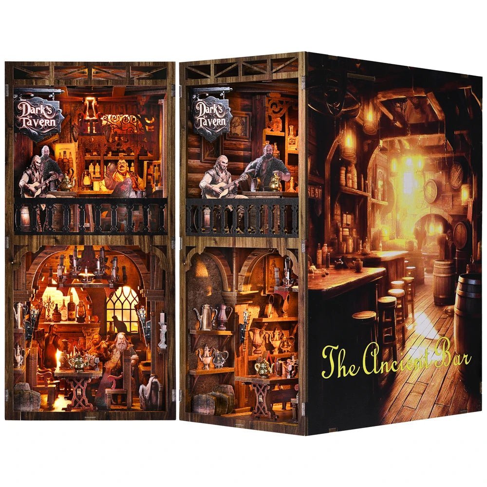 Sean's Bar DIY Book Nook Kit - NookFan