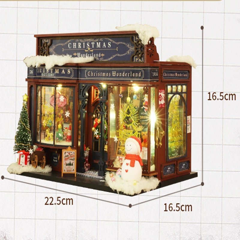 Xmas Wonderland - DIY Miniature World Kit - NookFan
