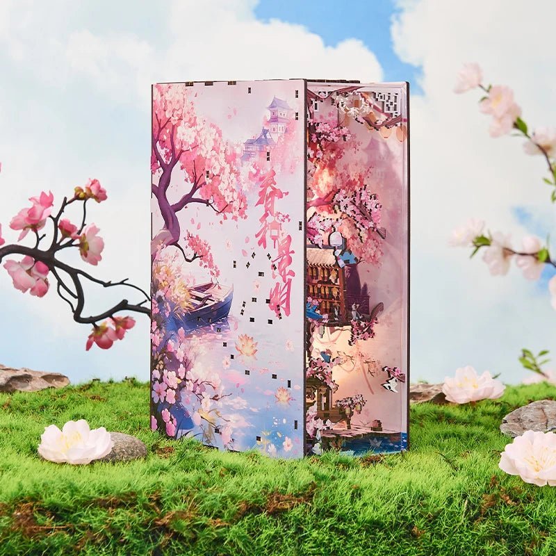 Sakura Spring Book Nook Kit - NookFan