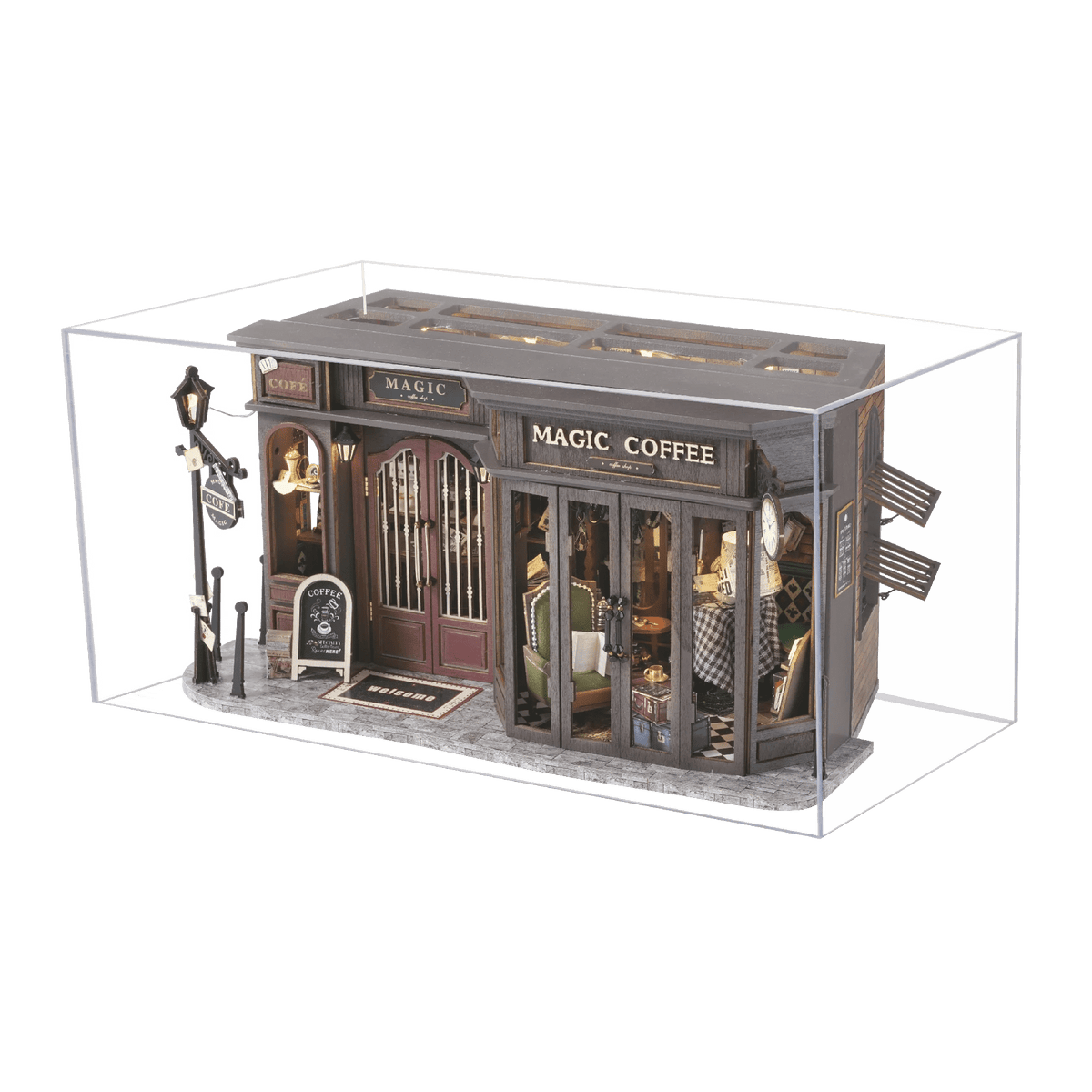 Magic coffee - DIY Miniature World Kit - NookFan