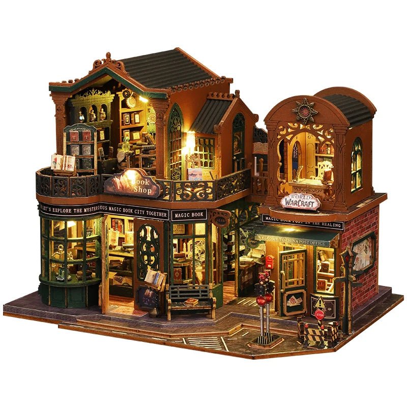 Twilight Wooden Model - DIY Miniature World Kit - TryNooki