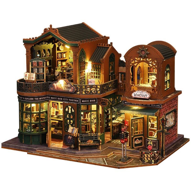 Twilight Wooden Model - DIY Miniature World Kit - NookFan