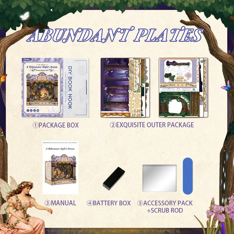Midsummer Dream - DIY Book Nook Kit - TryNooki