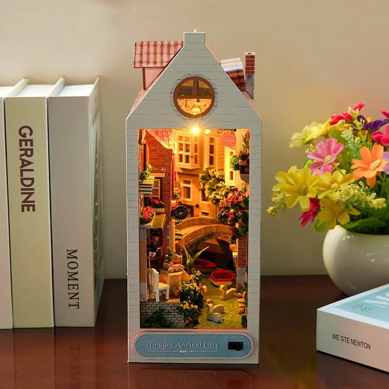 Mystic Alley Ancient City - DIY Book Nook Kit - NookFan