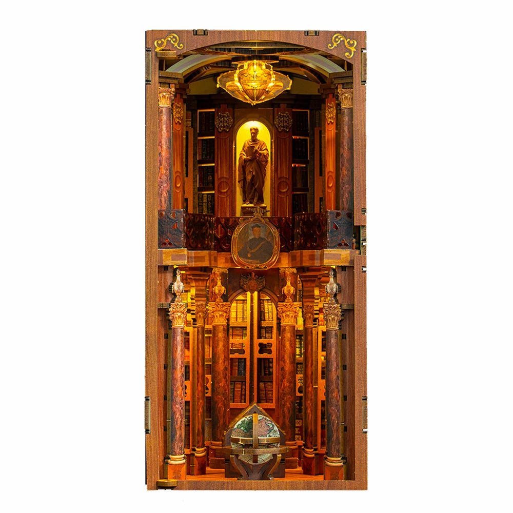 Monastery Library Book Nook - NookFan