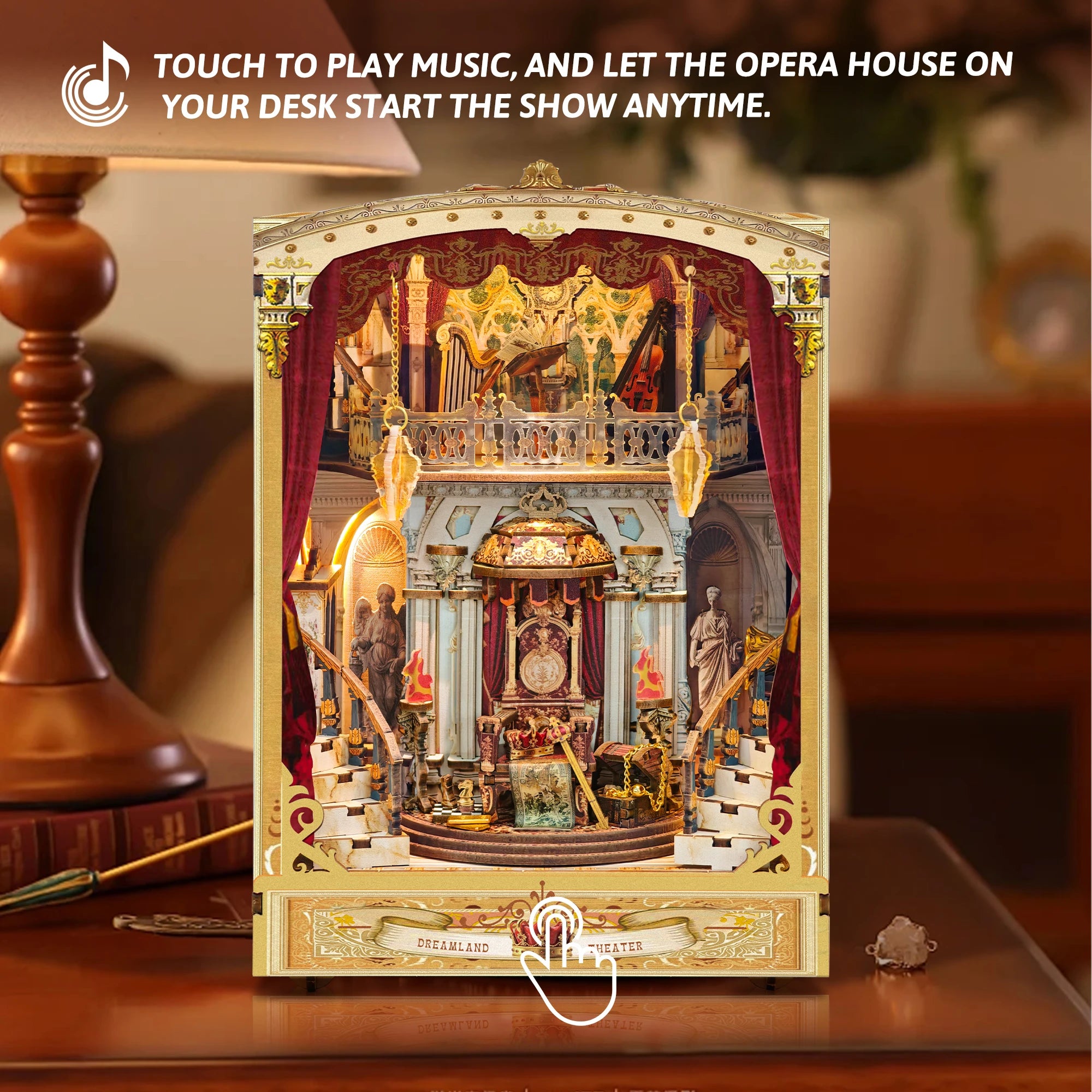 Dreamland Theater Book Nook Kit - NookFan