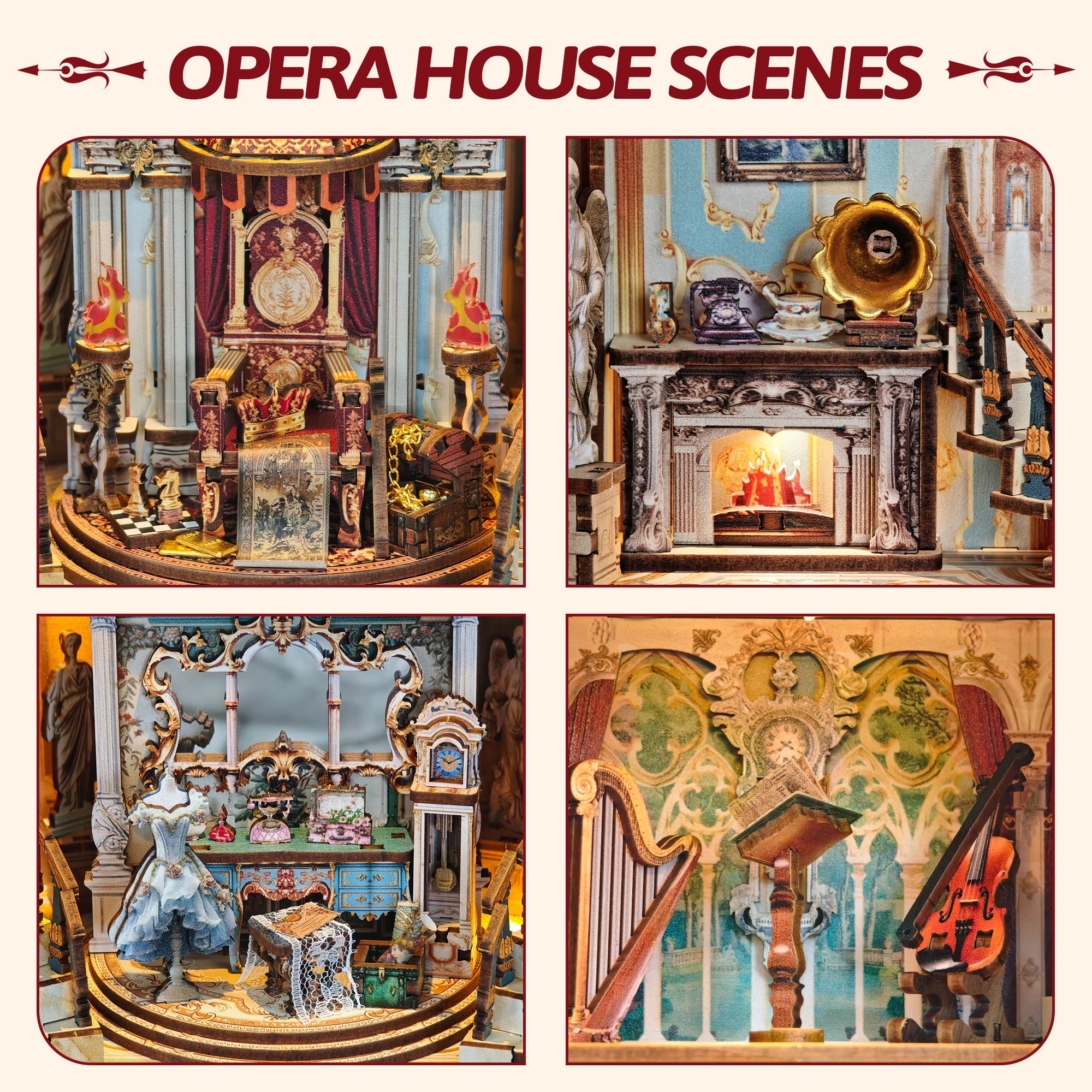 Dreamland Theater Book Nook Kit - NookFan