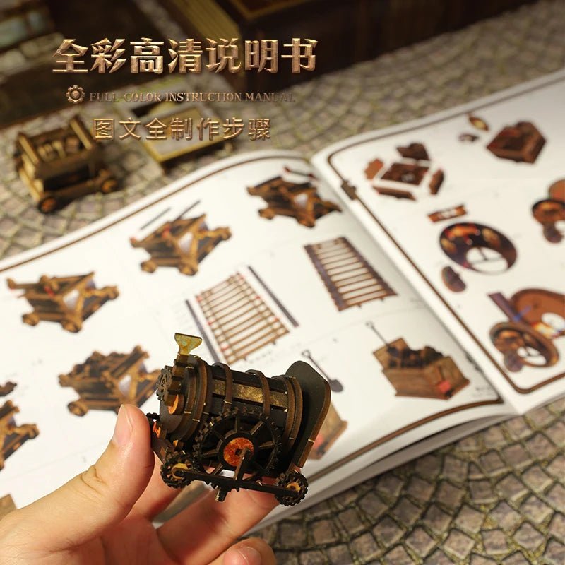 Mechanical Rhythm Book Nook Kit - NookFan