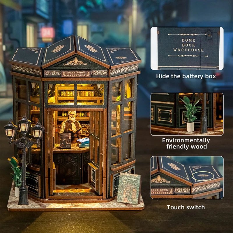 Warehouse Wonders - DIY Book Nook Kit - NookFan